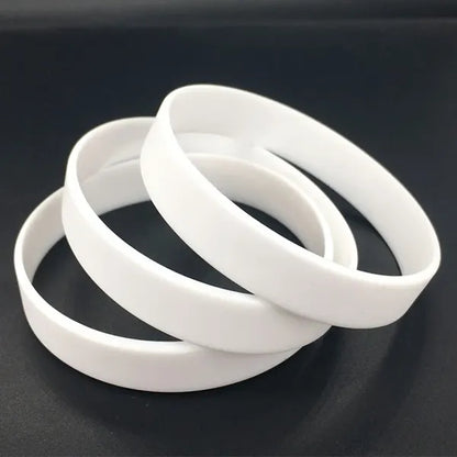 Silicone sports Wristbands Rubber Bracelets