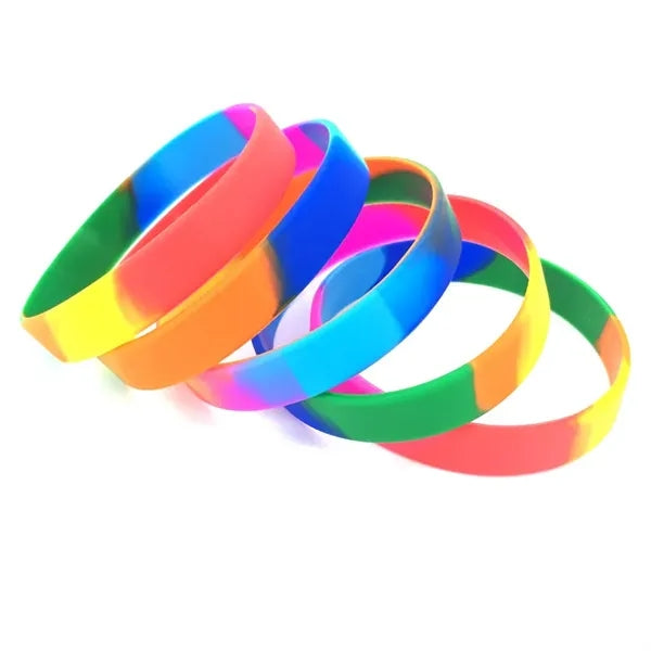 Silicone sports Wristbands Rubber Bracelets