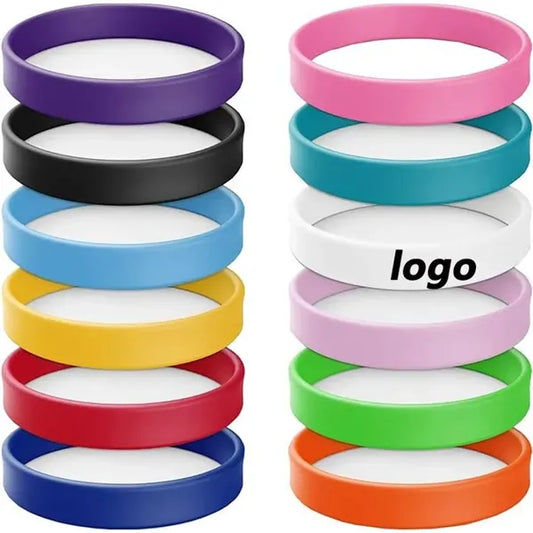 Silicone sports Wristbands Rubber Bracelets