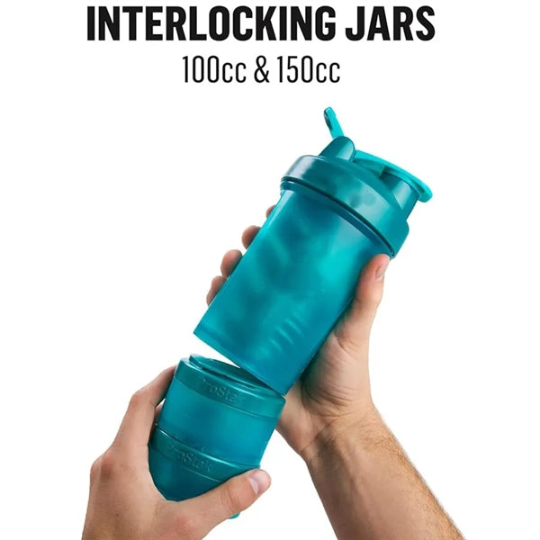 16oz Three-layer Protein Powder Shaker Cup