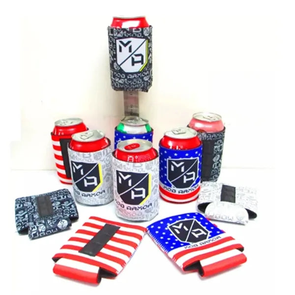 Magnetic Slim Can Cooler (12.5cm W x 10.5cm H x 1cm D)