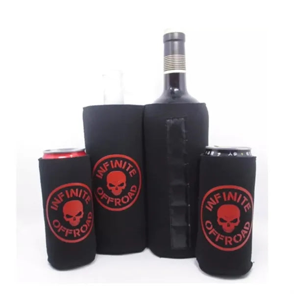 Magnetic Slim Can Cooler (12.5cm W x 10.5cm H x 1cm D)