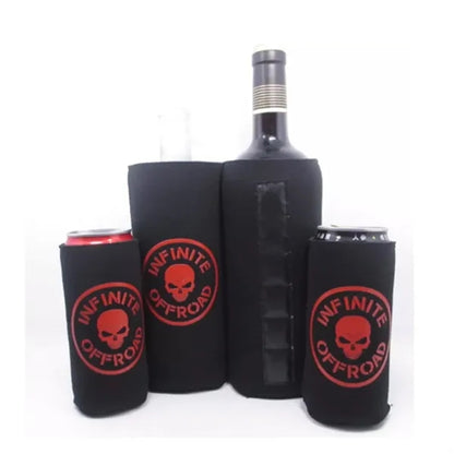 Magnetic Slim Can Cooler (12.5cm W x 10.5cm H x 1cm D)