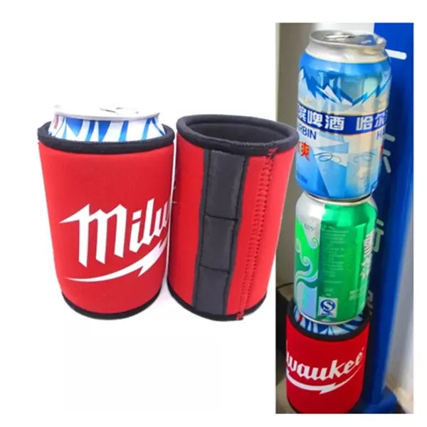 Magnetic Slim Can Cooler (12.5cm W x 10.5cm H x 1cm D)