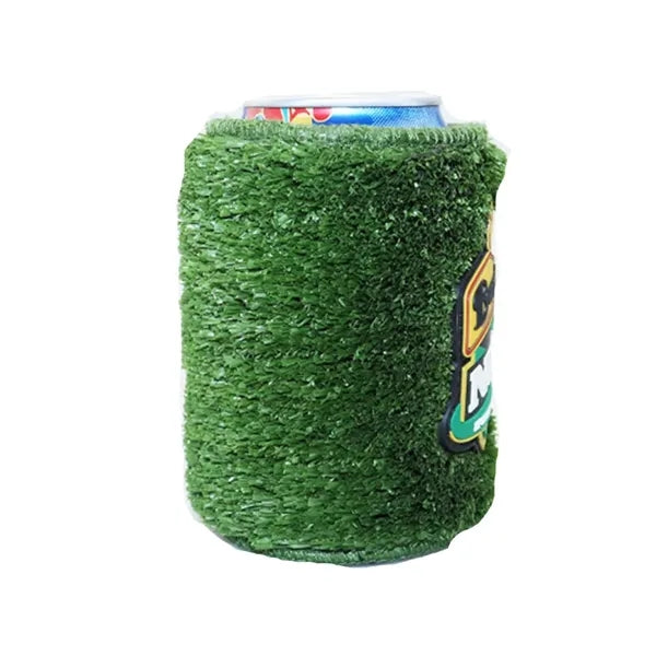 Artificial Grass Can Cooler (6.5cm W x 11cm H x 1cm D)