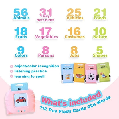 Talking Flash Cards Learning Toys