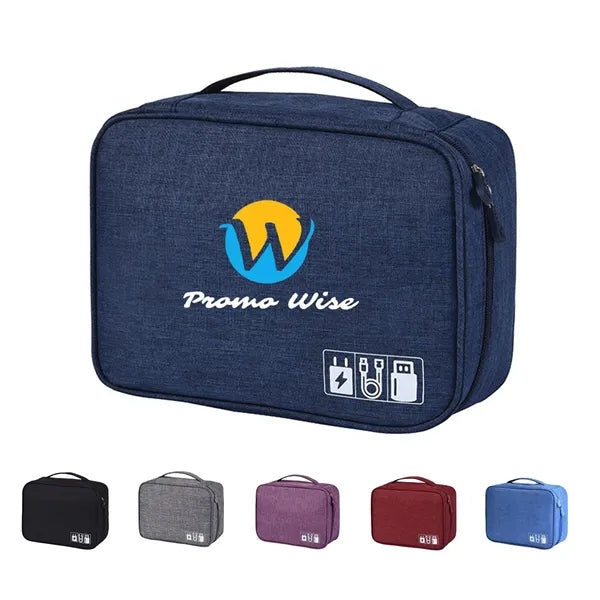 Tech Organizer Travel Cable Case Waterproof