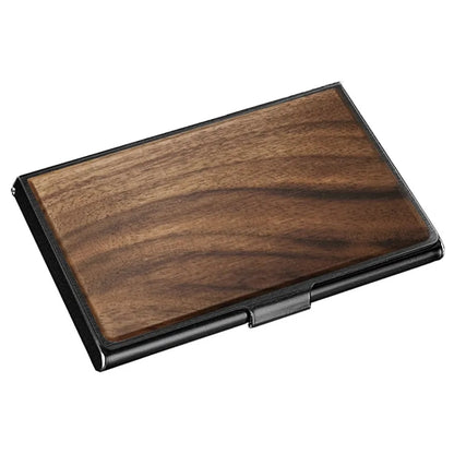 Walnut Business Card Case