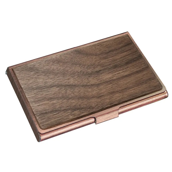Walnut Business Card Case