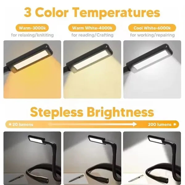 Rechargeable Reading Light Neck