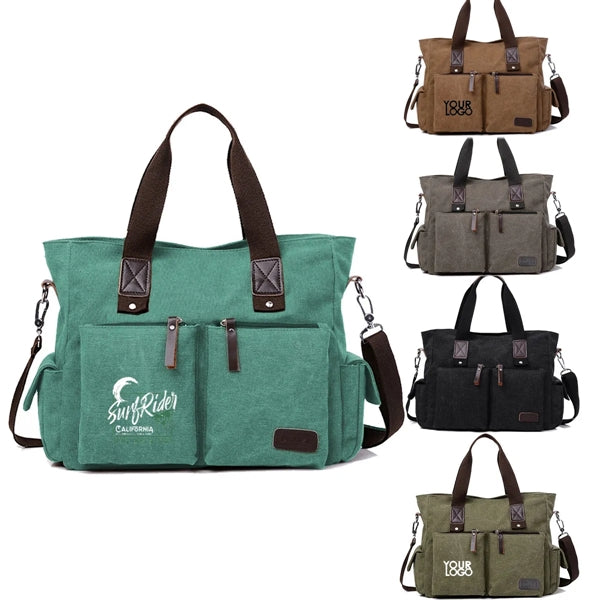 Heavy Canvas Purses Handbags Shoulder Crossbody Tote Bag