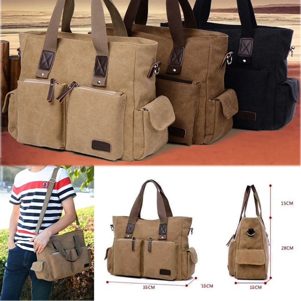 Heavy Canvas Purses Handbags Shoulder Crossbody Tote Bag