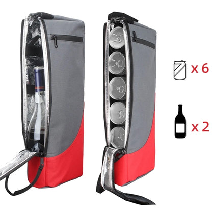 Golf Beer 6 Cans Insulated Cooler Bag Ice Pack