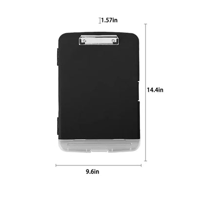 Office High Capacity Folder Side-Opening Storage Clipboard