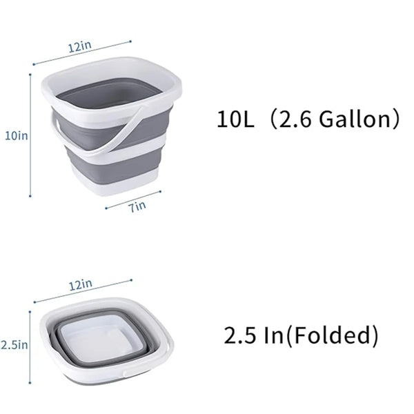 Portable Outdoor Space Saving Collapsible Bucket