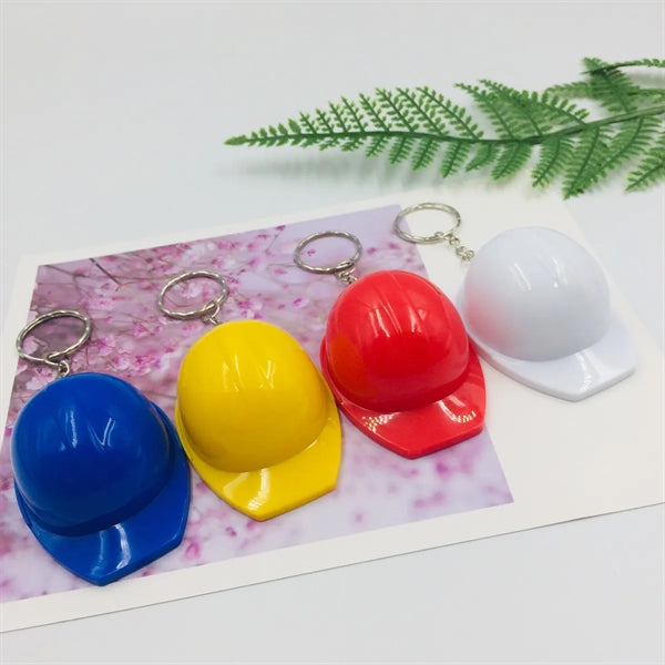 Decoration Mini Safety Hat Bottle Opener Keychain