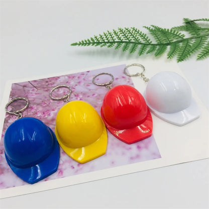 Decoration Mini Safety Hat Bottle Opener Keychain