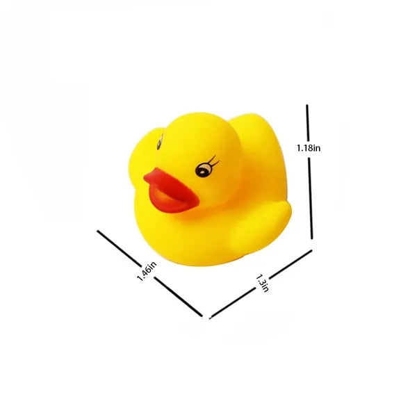 Rubber Mini Duck Beach Pool Kids Baby Bath Toy