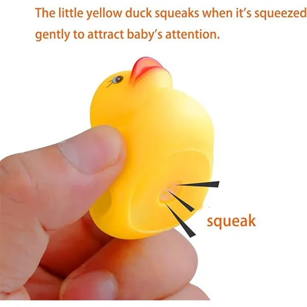 Rubber Mini Duck Beach Pool Kids Baby Bath Toy