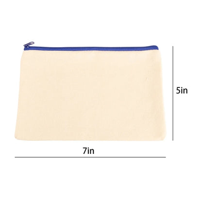 Blank DIY Craft Multipurpose Pencil Case Makeup Bag