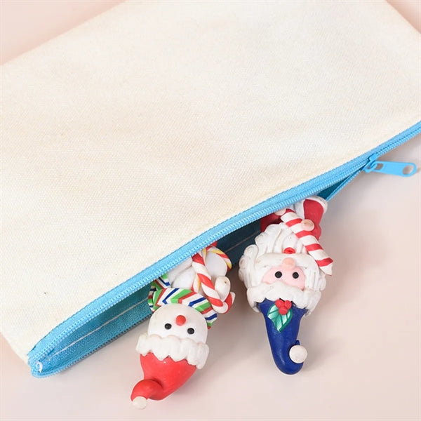 Blank DIY Craft Multipurpose Pencil Case Makeup Bag