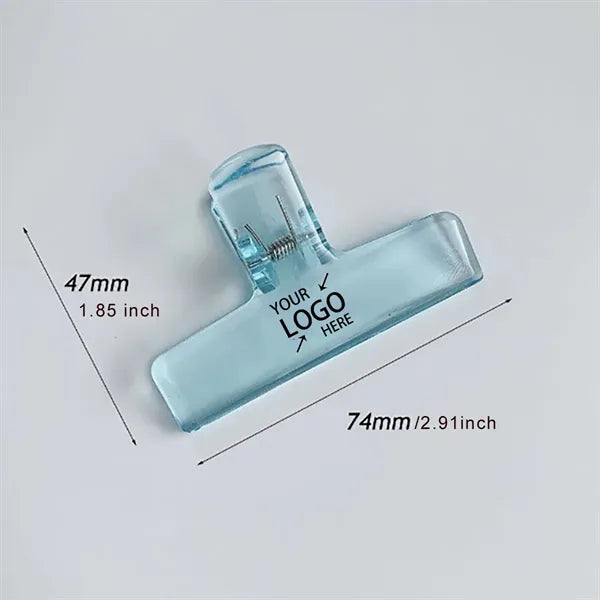 Transparent Acrylic Clip