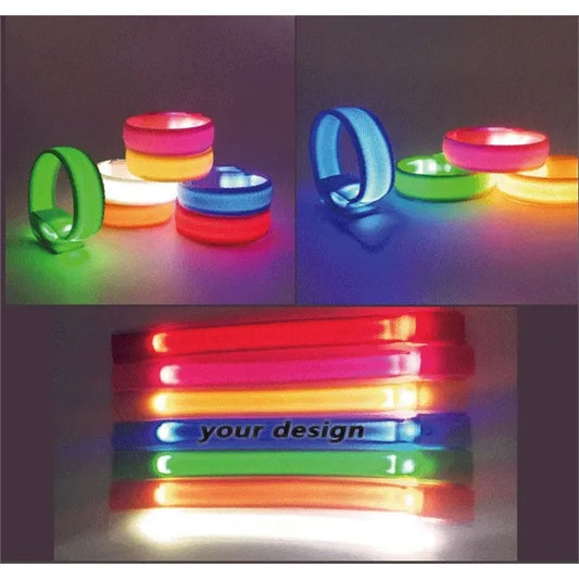 LED Glow Bracelets Light Up Wristbands