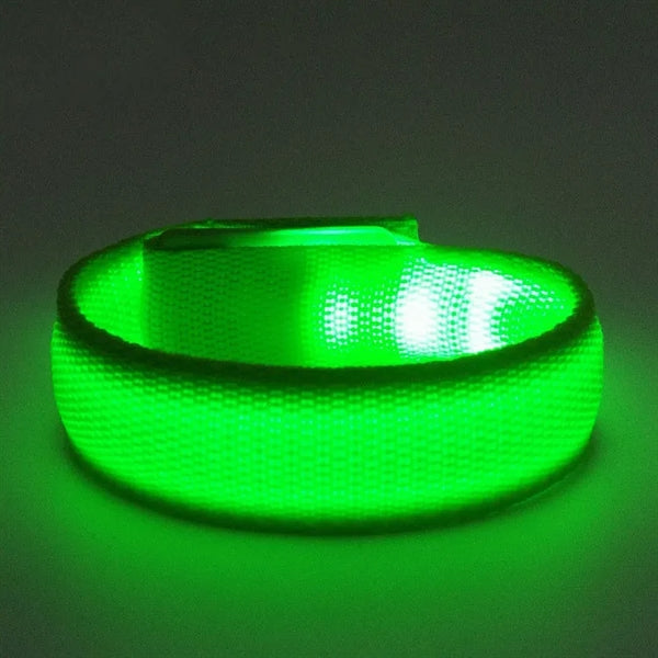 glowing in The Dark Party Bracelets Armbands,Dog Glow Collar