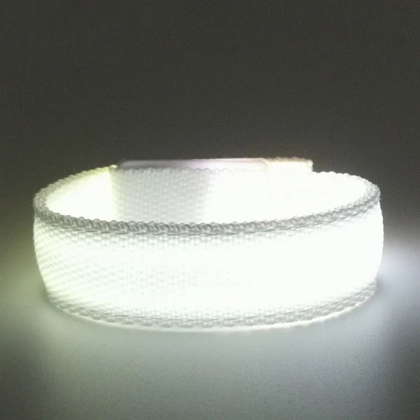 glowing in The Dark Party Bracelets Armbands,Dog Glow Collar