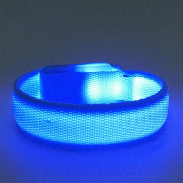 glowing in The Dark Party Bracelets Armbands,Dog Glow Collar