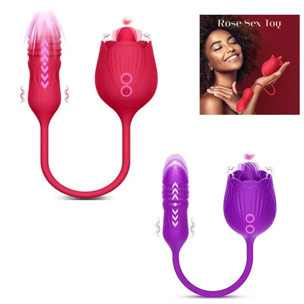 Rose Sex Toys Dildo Vibrator