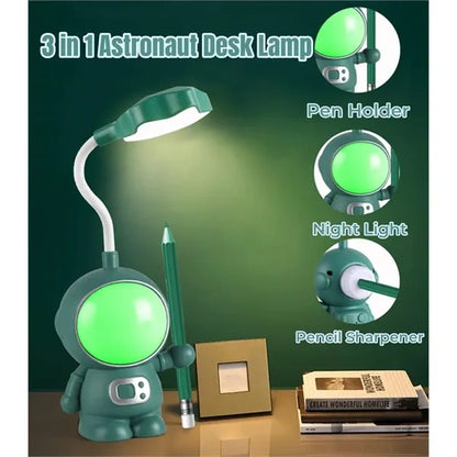3 In 1 Astronaut Desk Lamp