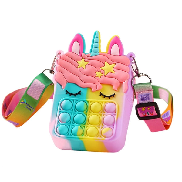 Unicorn Pop Fidget Backpack Holiday Gifts
