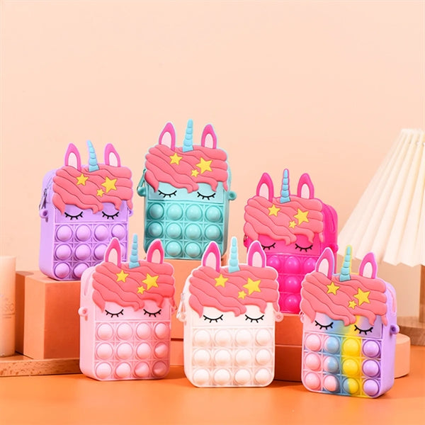 Unicorn Pop Fidget Backpack Holiday Gifts