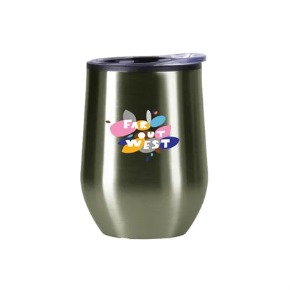 Stainless Steel Wine Tumbler - 12 oz.