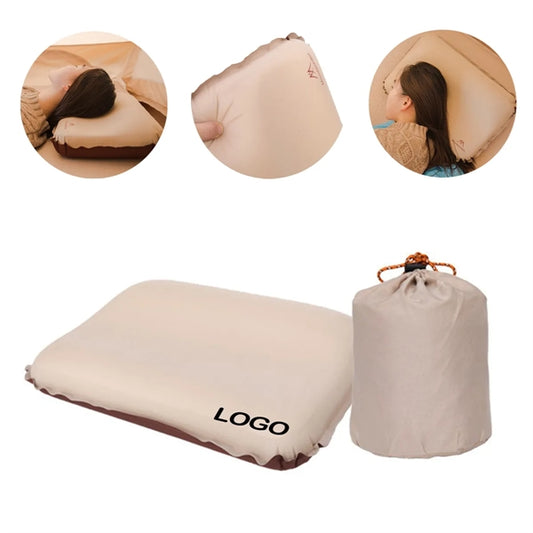 Portable Self-Inflating Folding Camping Pillow