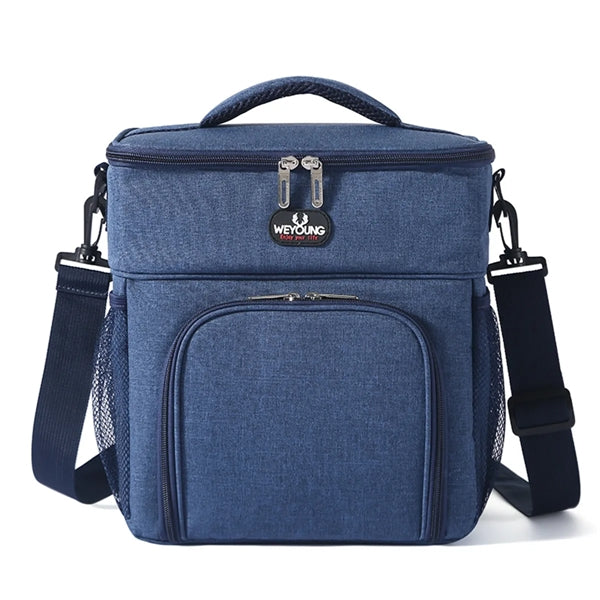 Double Layer Insulated Lunch Cooler Bag