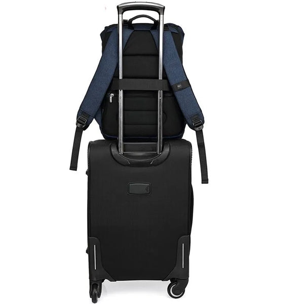 Tennis Racket Backpack with USB Port and Reflective Strip