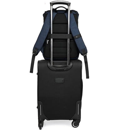 Tennis Racket Backpack with USB Port and Reflective Strip