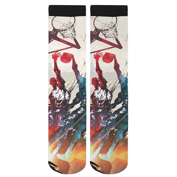 360 Full Color Sublimated Socks (17.7" L x 3.7" W)