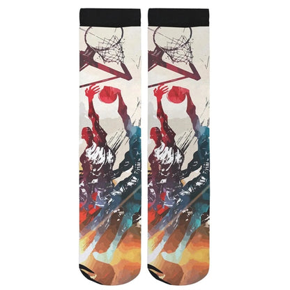 360 Full Color Sublimated Socks (17.7" L x 3.7" W)