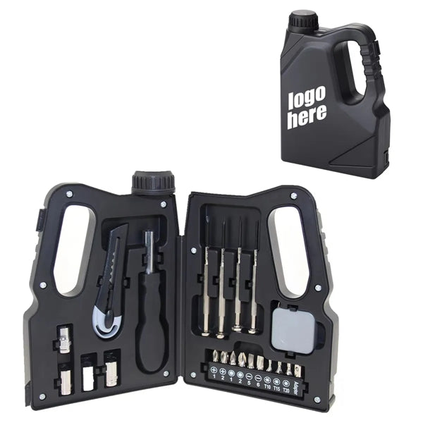 Promotional Petrol Jug Shaped Tool Set