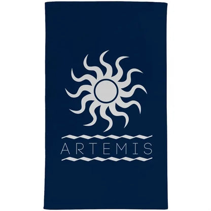24" x 42" Terry Velour Dobby Hem Fitness Towel