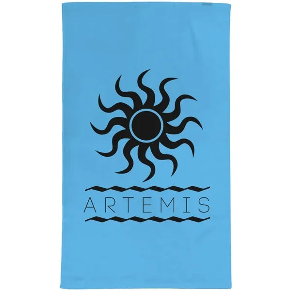 24" x 42" Terry Velour Dobby Hem Fitness Towel