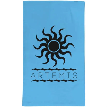 24" x 42" Terry Velour Dobby Hem Fitness Towel