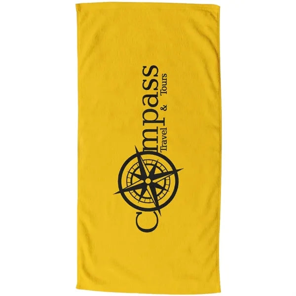 60" x 30" Colored Coastal Beach Towel