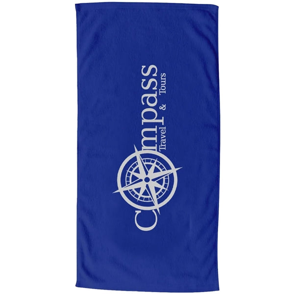 60" x 30" Colored Coastal Beach Towel