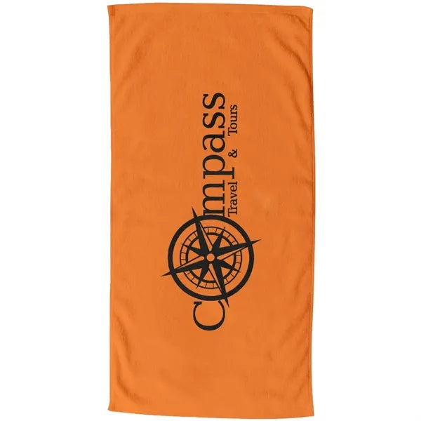 60" x 30" Colored Coastal Beach Towel