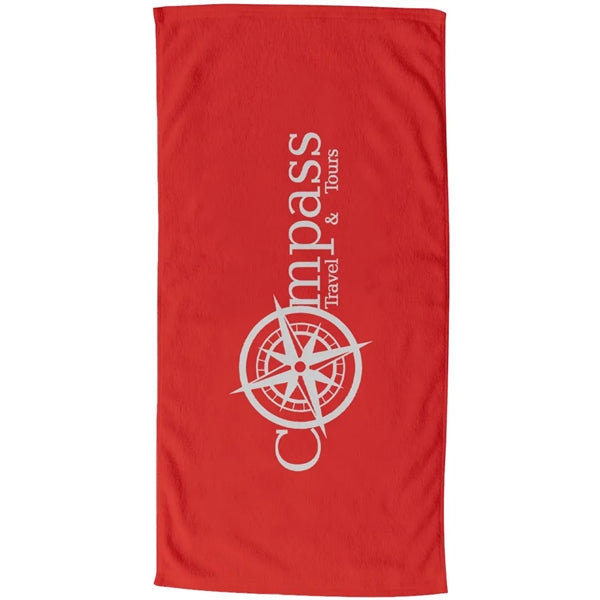 60" x 30" Colored Coastal Beach Towel