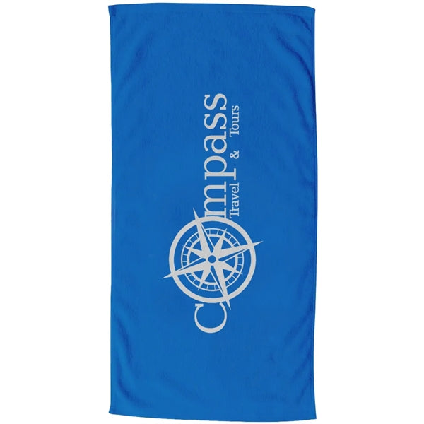 60" x 30" Colored Coastal Beach Towel